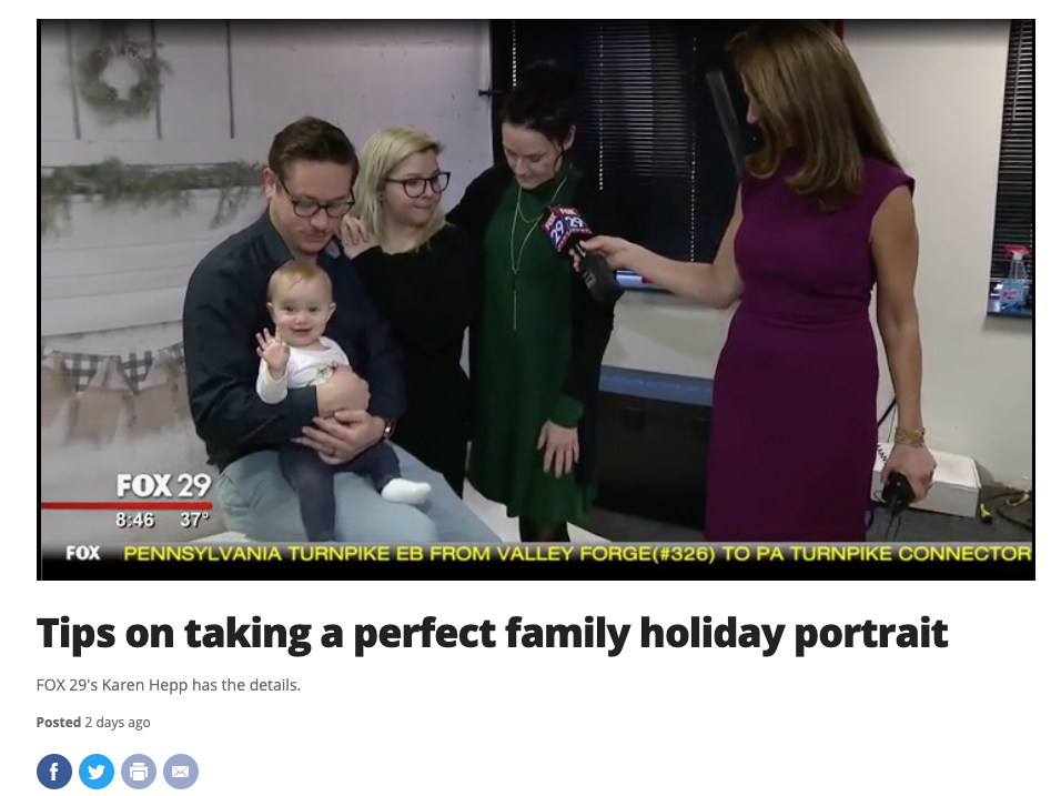 Tips on taking a perfect family holiday portrait